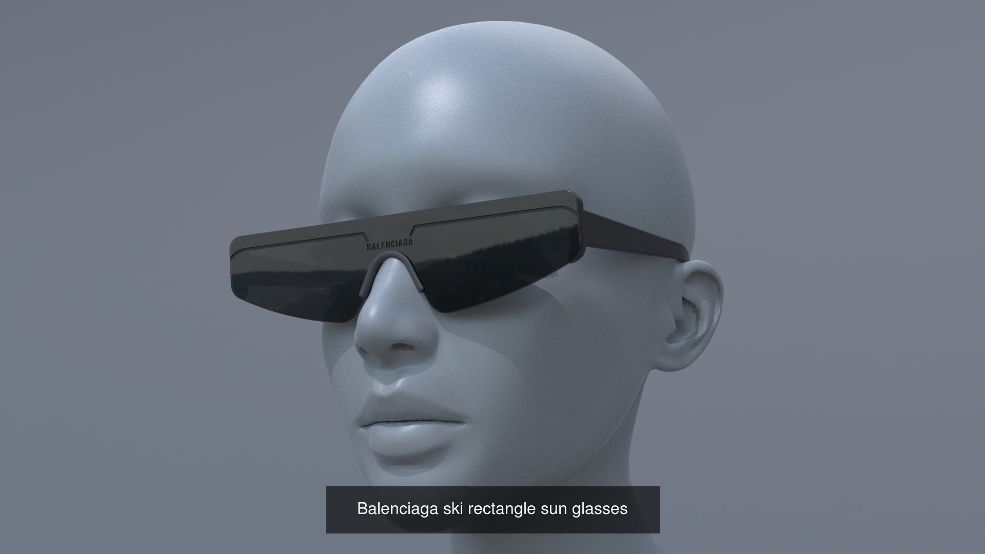 Sci fi glasses and helmet pack x17 3D Model Collection_20