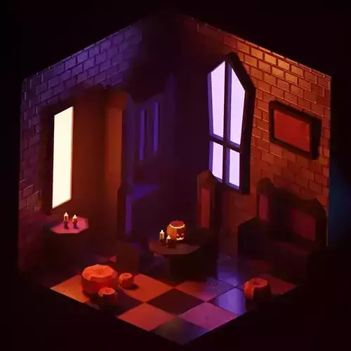 Halloween room