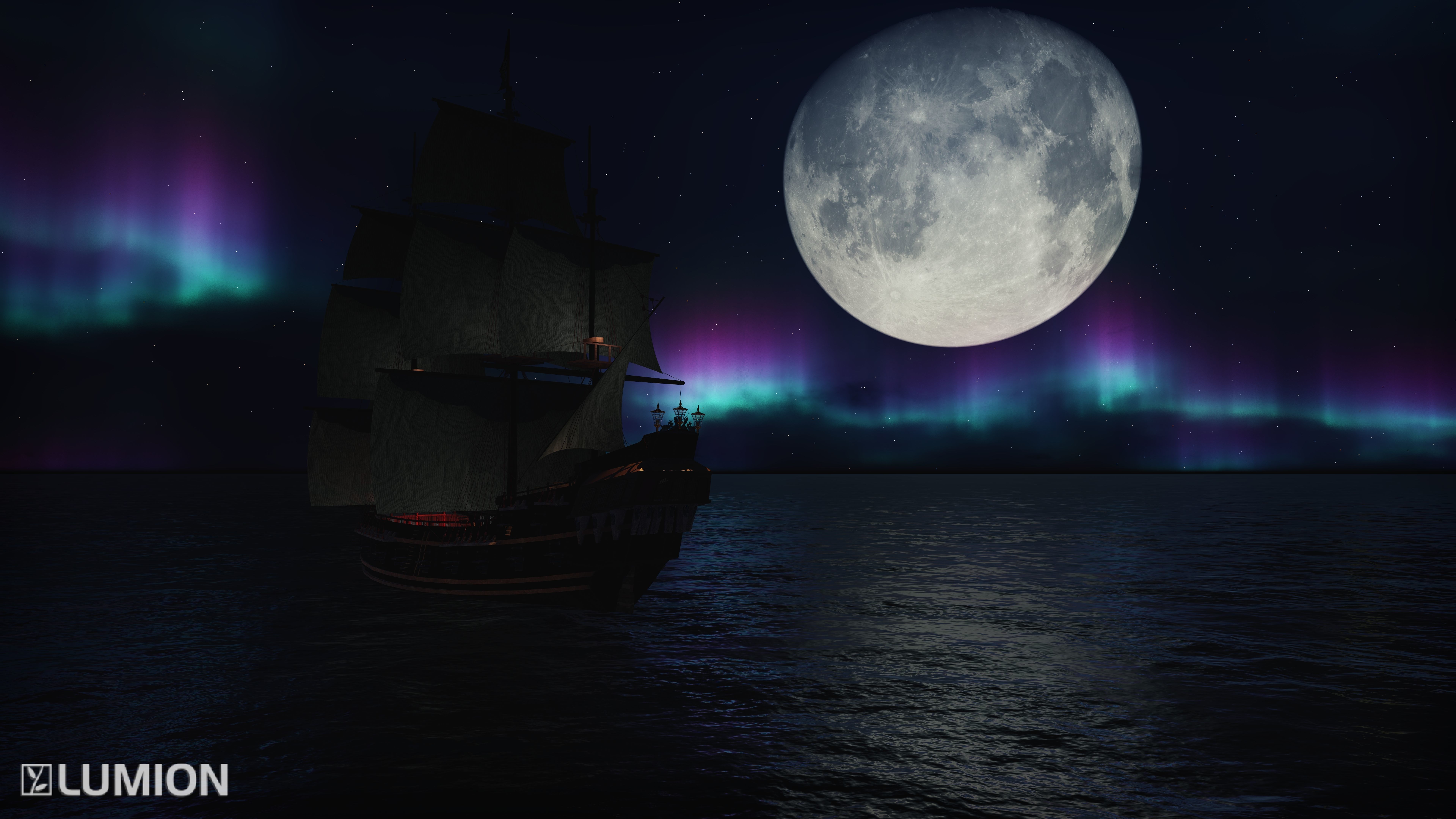 BlackPearl Ship 3D Model 3D print model_5