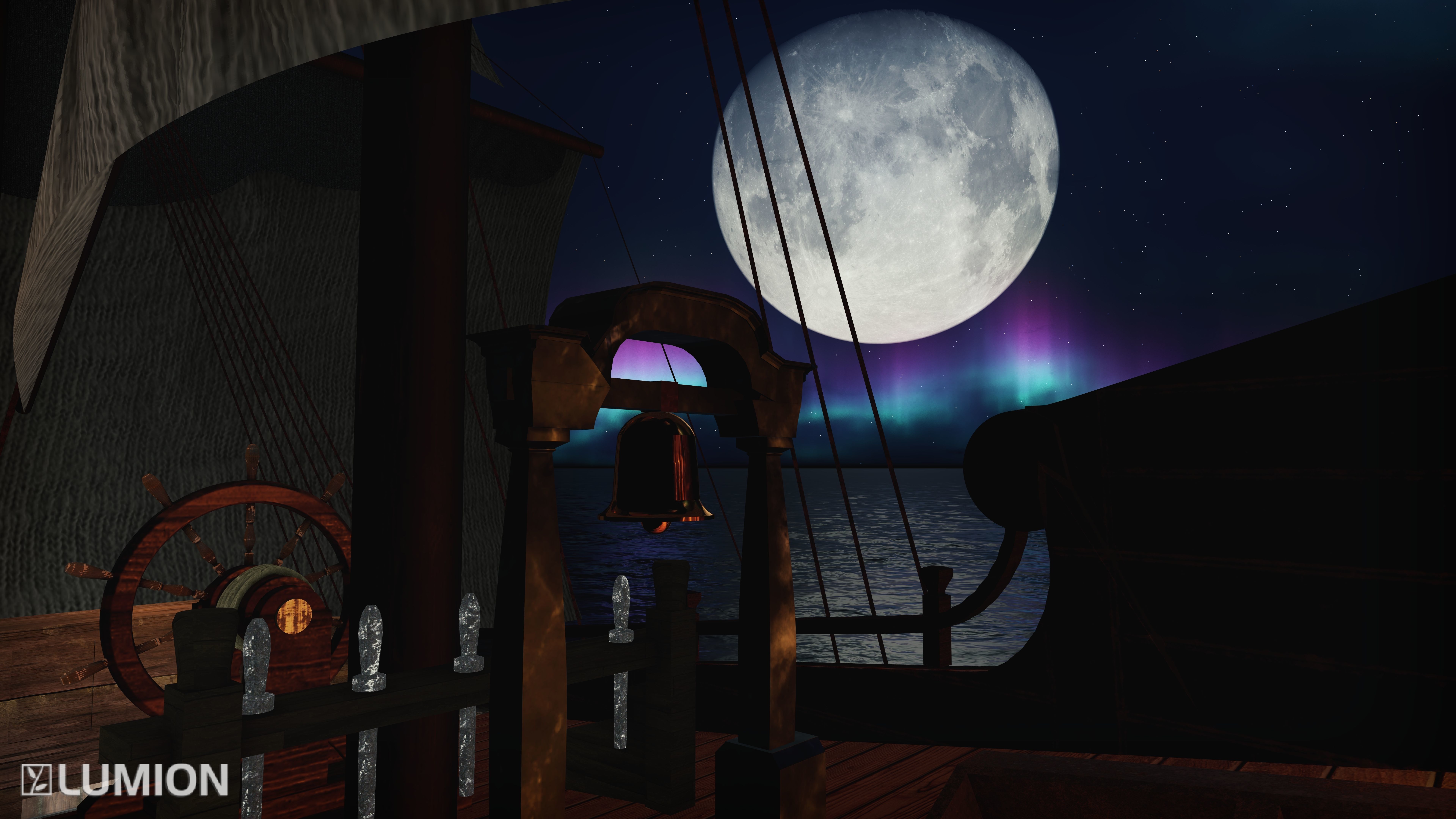 BlackPearl Ship 3D Model 3D print model_4