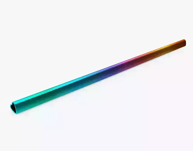 Heart Shaped Drinking Straw multicolor
