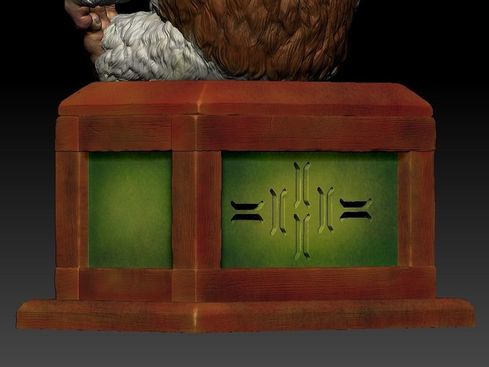 Gizmo teddy bear 3D print model_47