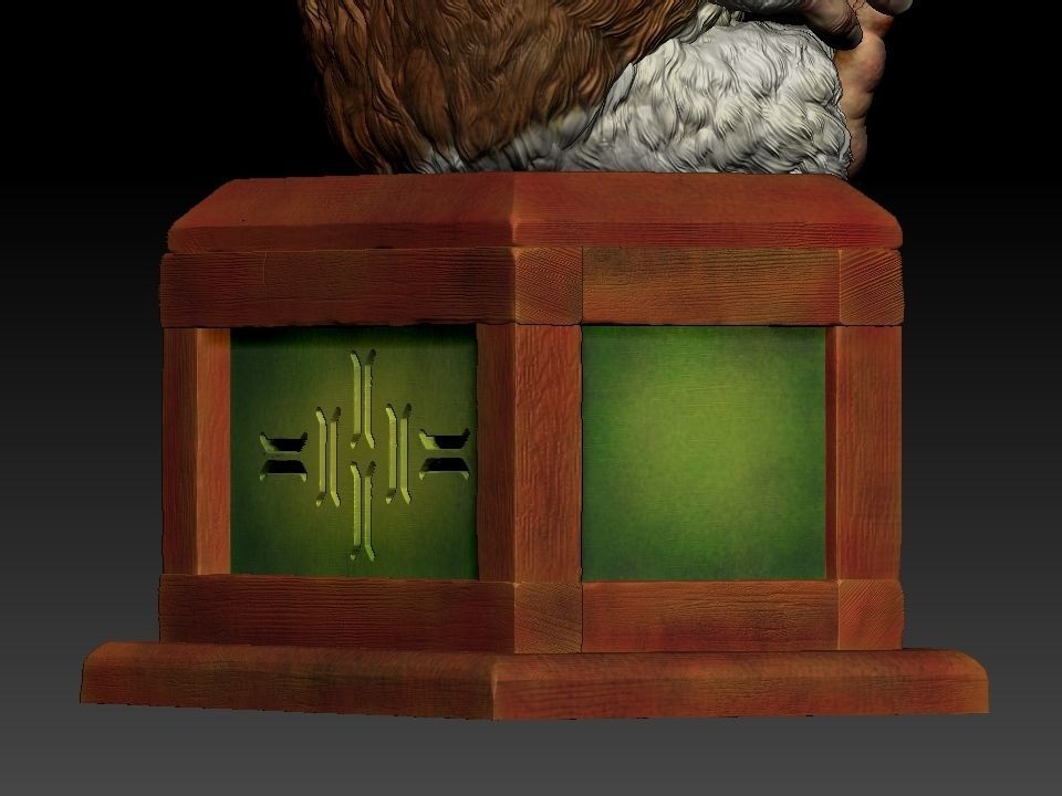 Gizmo teddy bear 3D print model_43