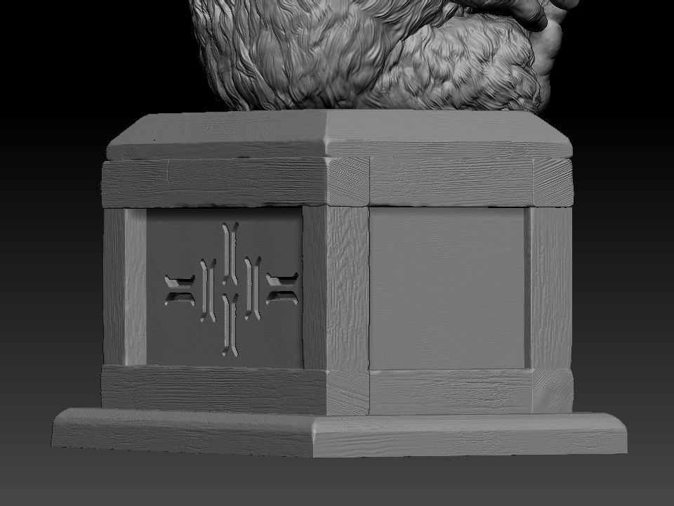 Gizmo teddy bear 3D print model_44