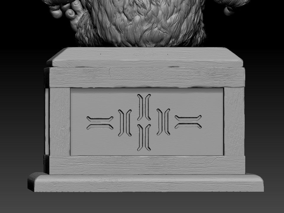 Gizmo teddy bear 3D print model_46