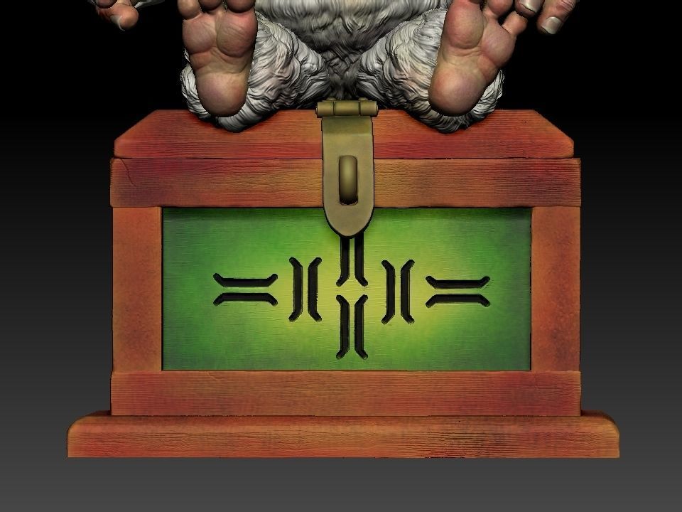 Gizmo teddy bear 3D print model_37