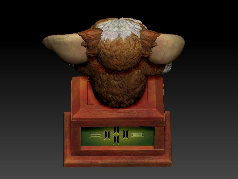 Gizmo teddy bear 3D print model_63