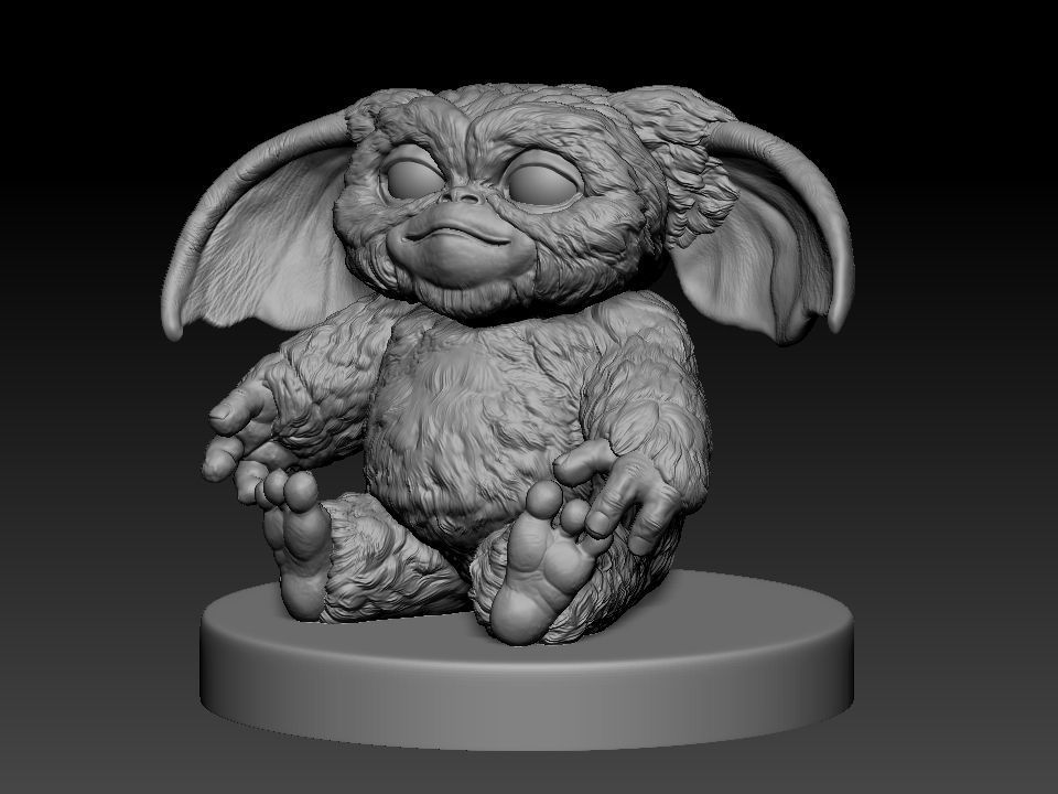 Gizmo teddy bear 3D print model_86