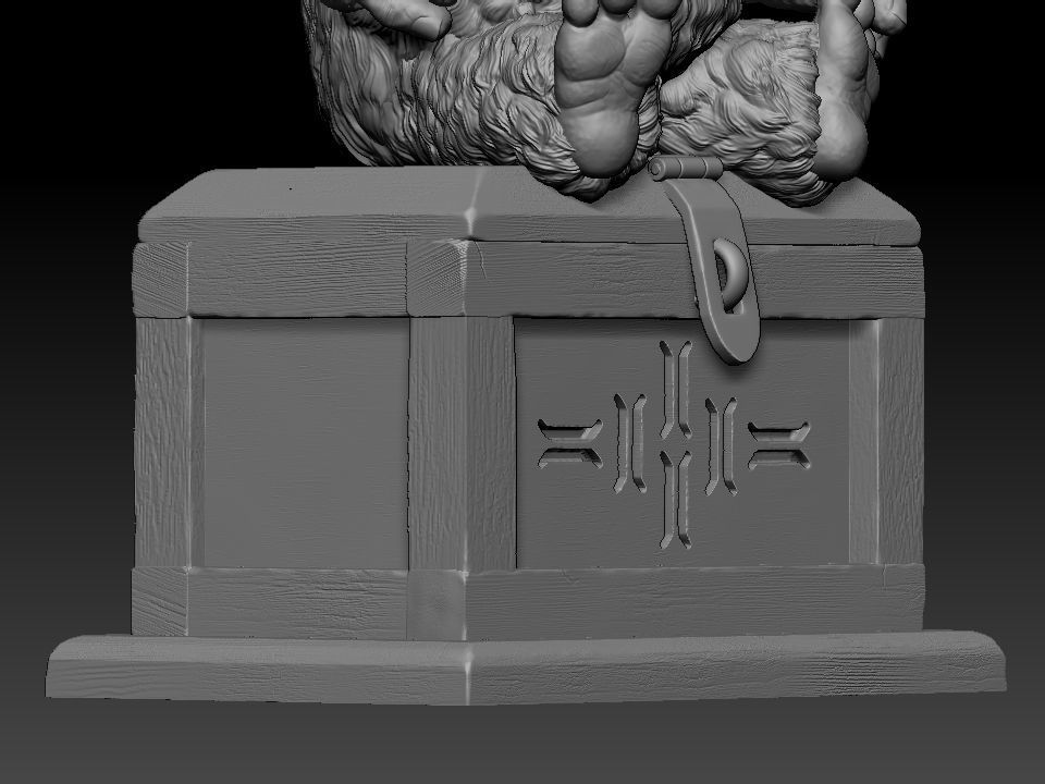 Gizmo teddy bear 3D print model_40