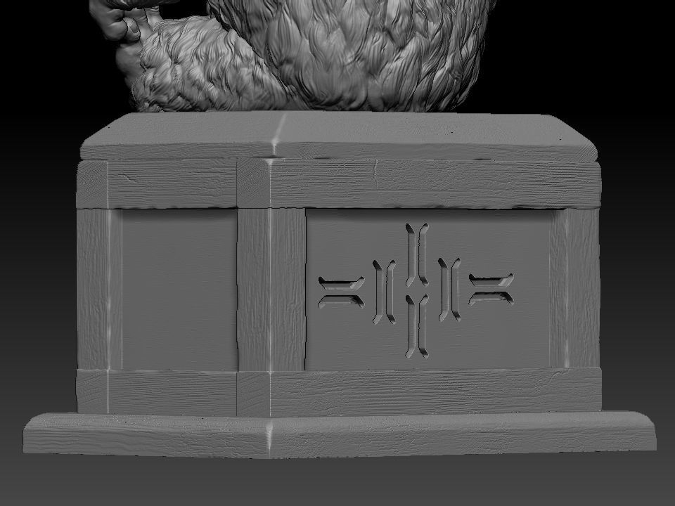 Gizmo teddy bear 3D print model_48