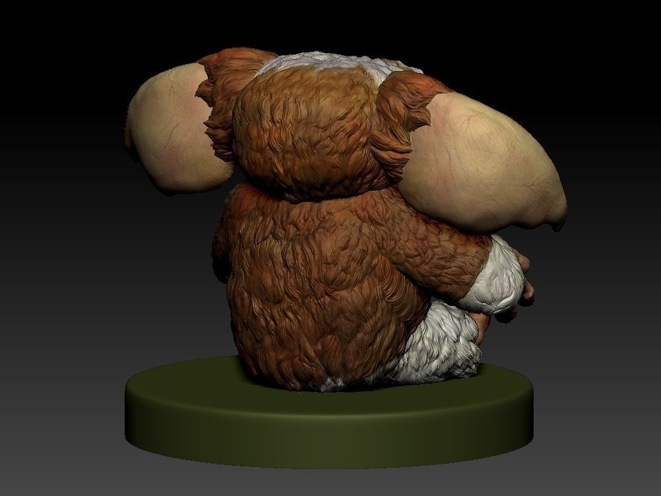 Gizmo teddy bear 3D print model_77