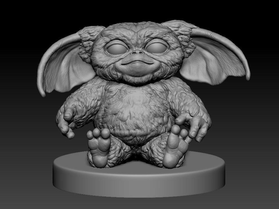 Gizmo teddy bear 3D print model_72