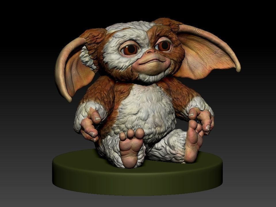 Gizmo teddy bear 3D print model_73