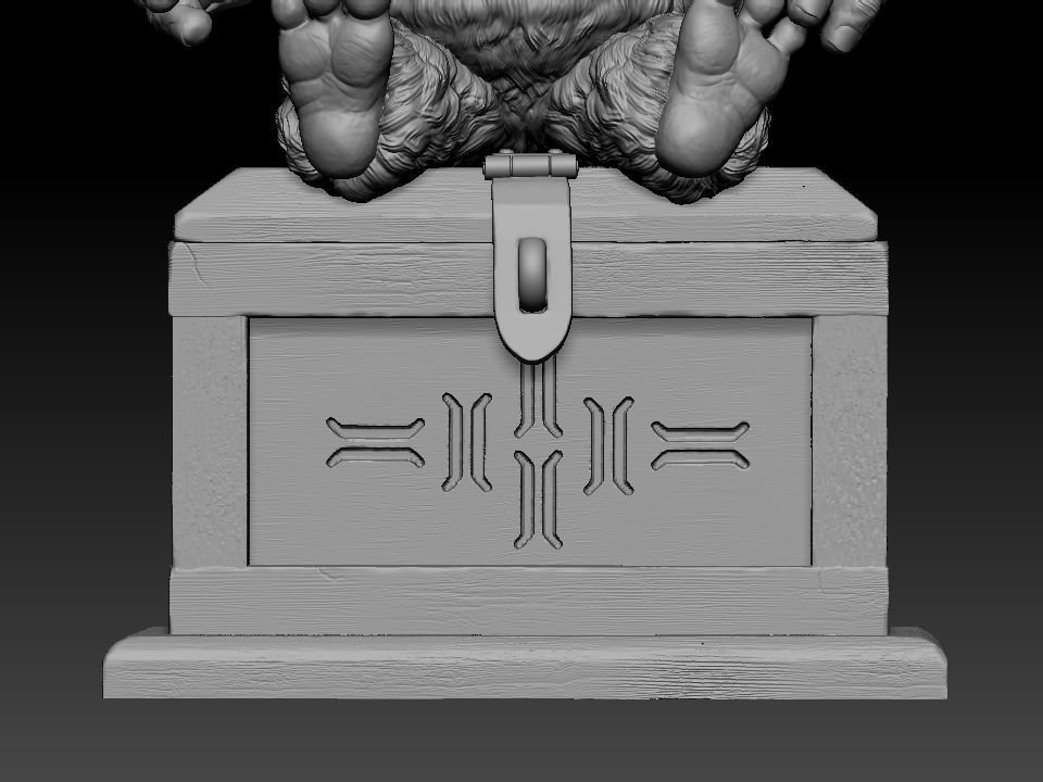 Gizmo teddy bear 3D print model_38