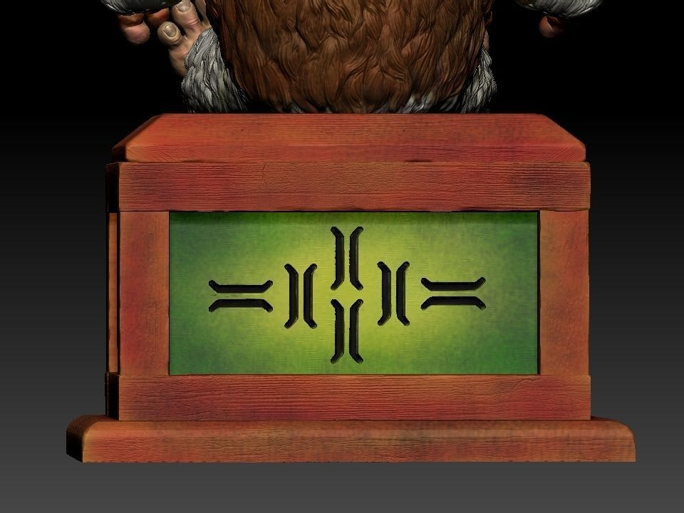 Gizmo teddy bear 3D print model_45