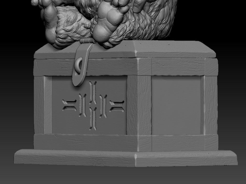 Gizmo teddy bear 3D print model_52