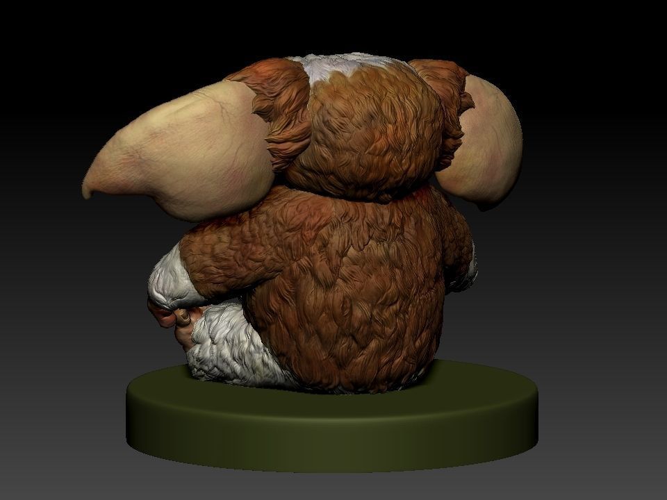 Gizmo teddy bear 3D print model_81