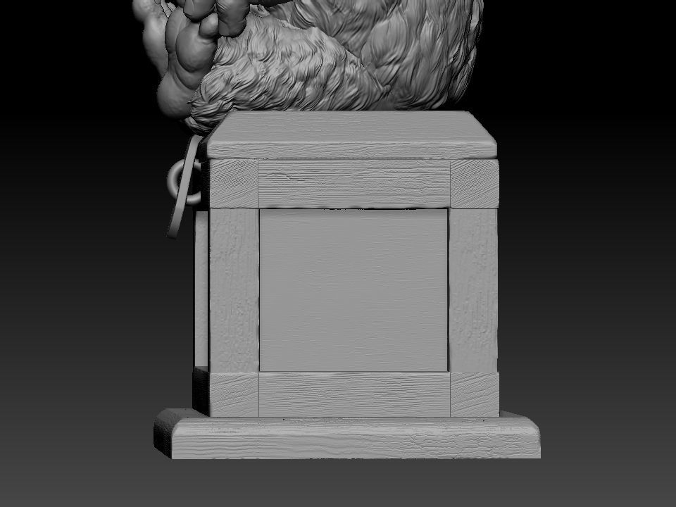 Gizmo teddy bear 3D print model_50