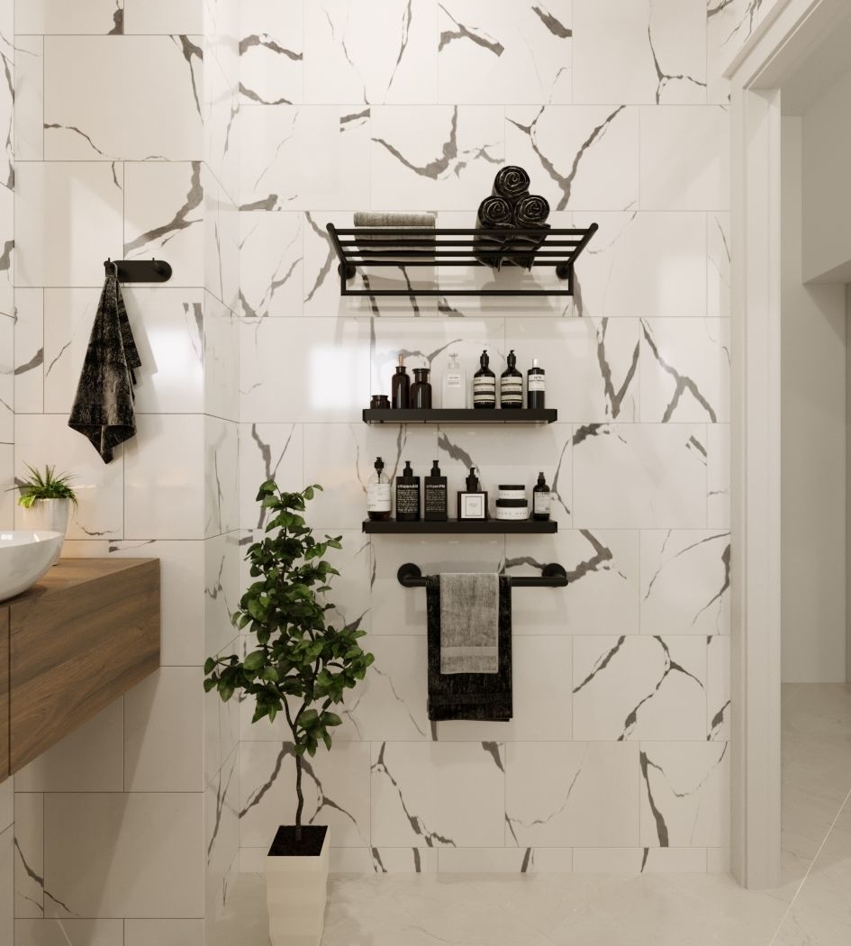 small organized bathroom  3D model_1