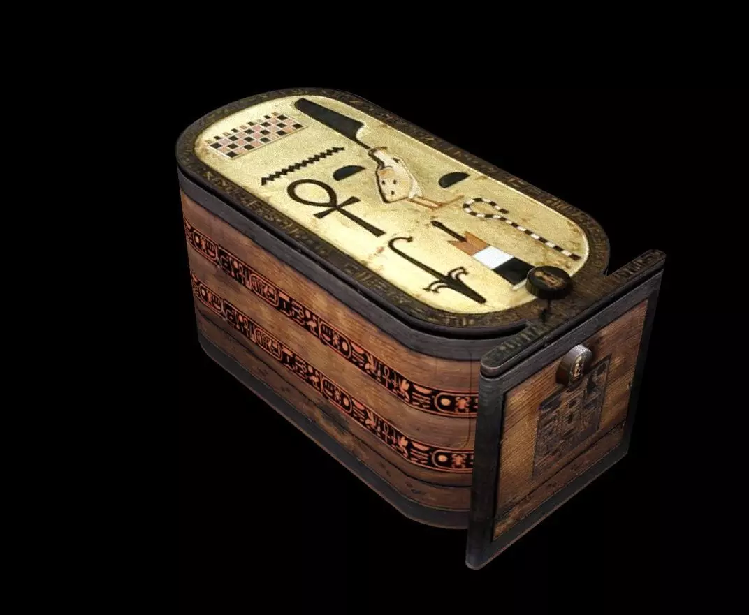 Egyptian Artefacts Bundle 1 Low-poly 3D model