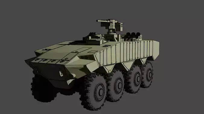 IDF Eitan AFV 3D print model