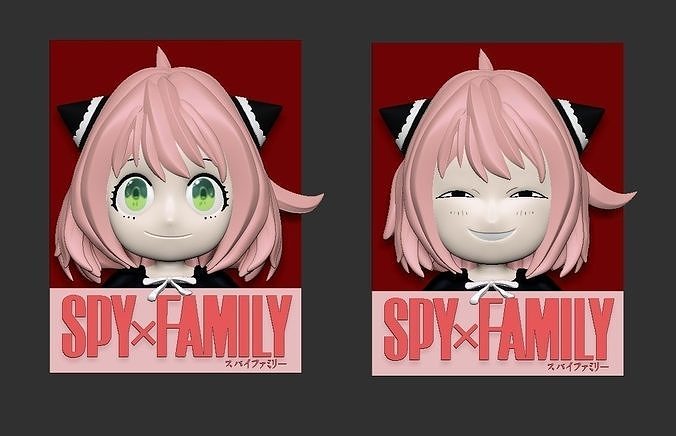 ANYA FORGER 3D print model