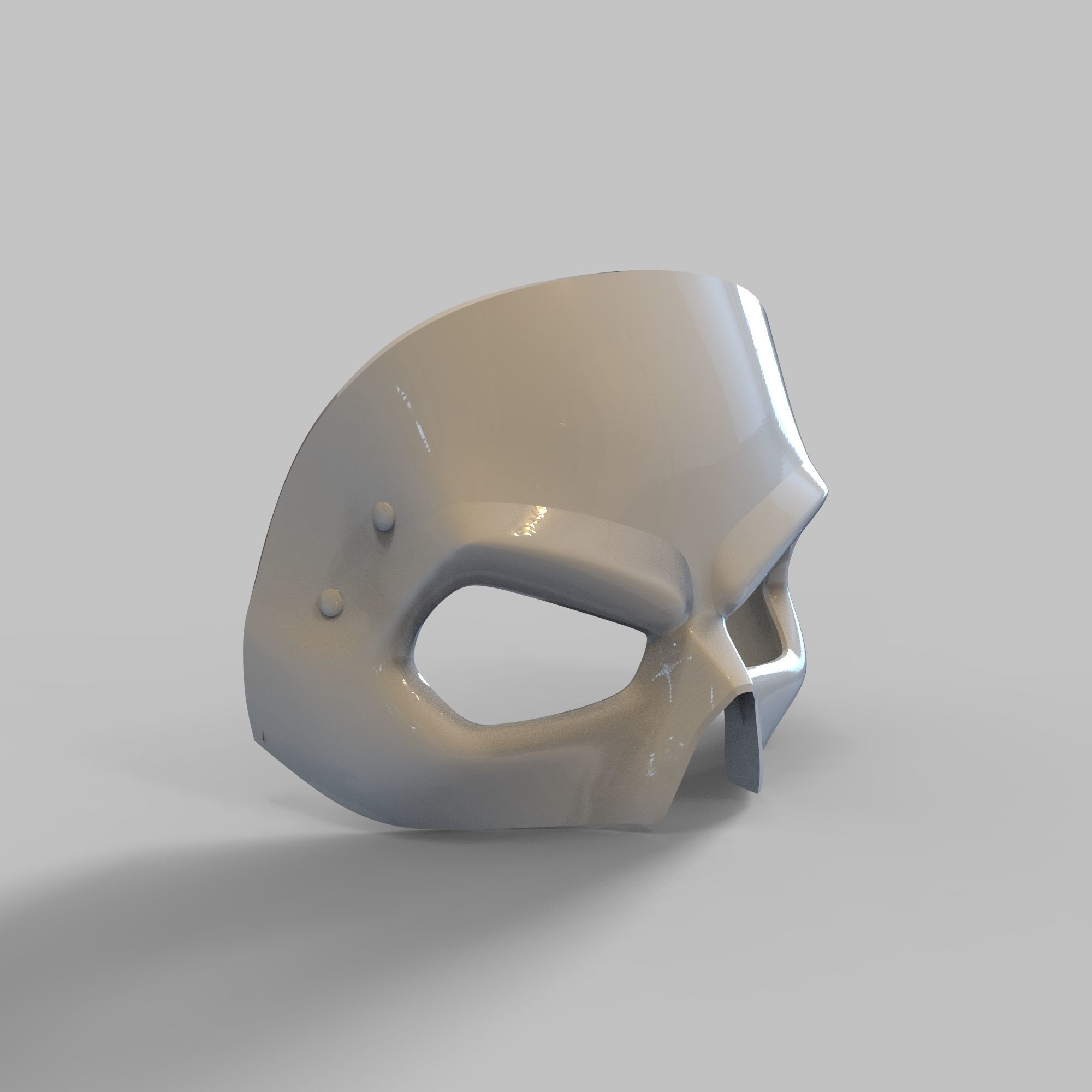 Ghost CoD MWII Red Team 141 Wearable Mask 3D print model_76