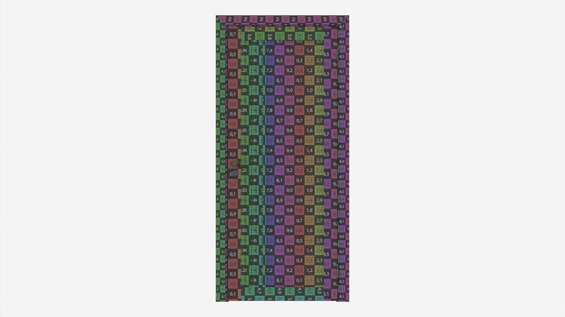 Modern Wooden Interior Door with Furniture 003 3D model_12