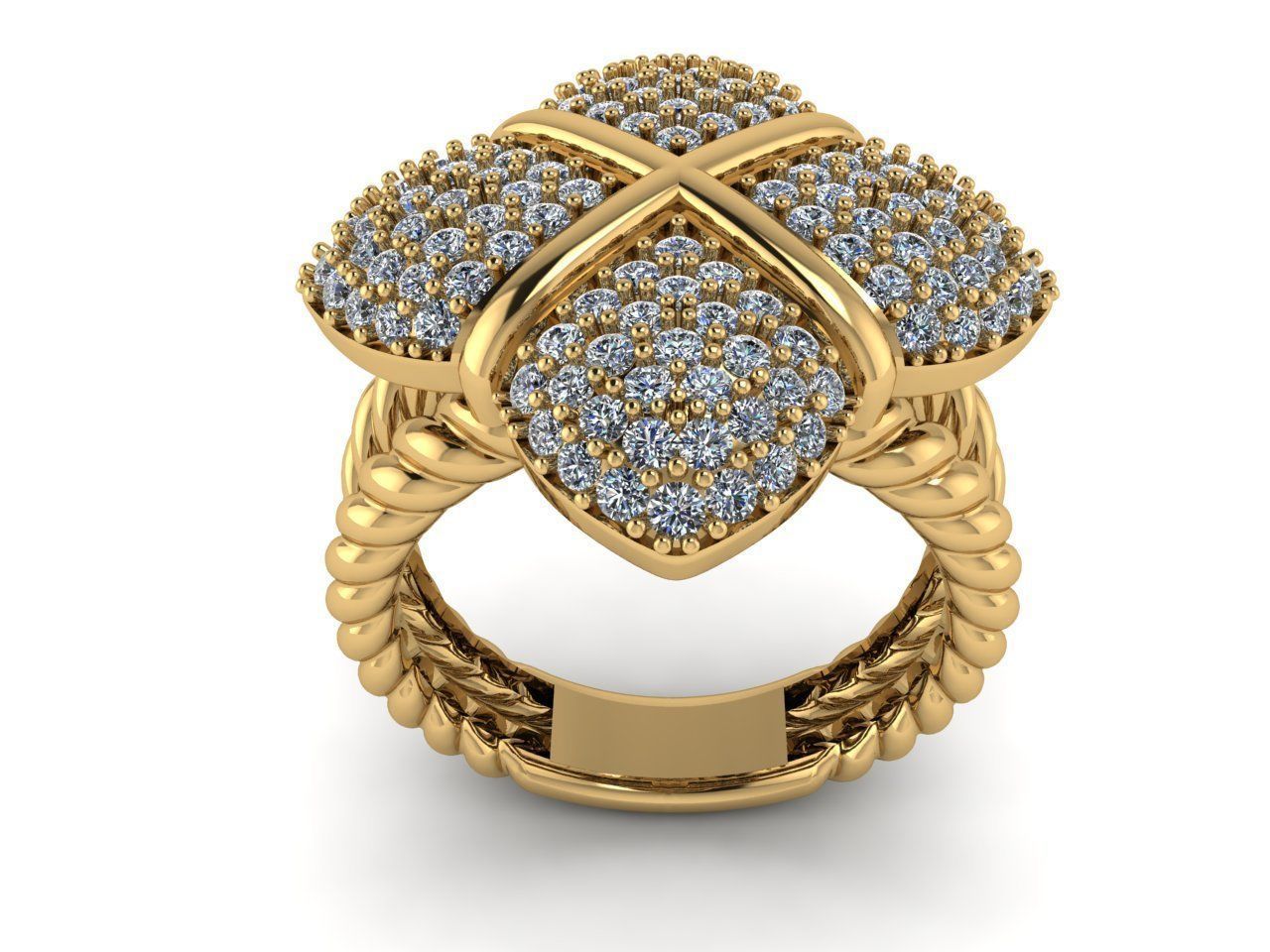 Jewelry Ring 3D print model_2