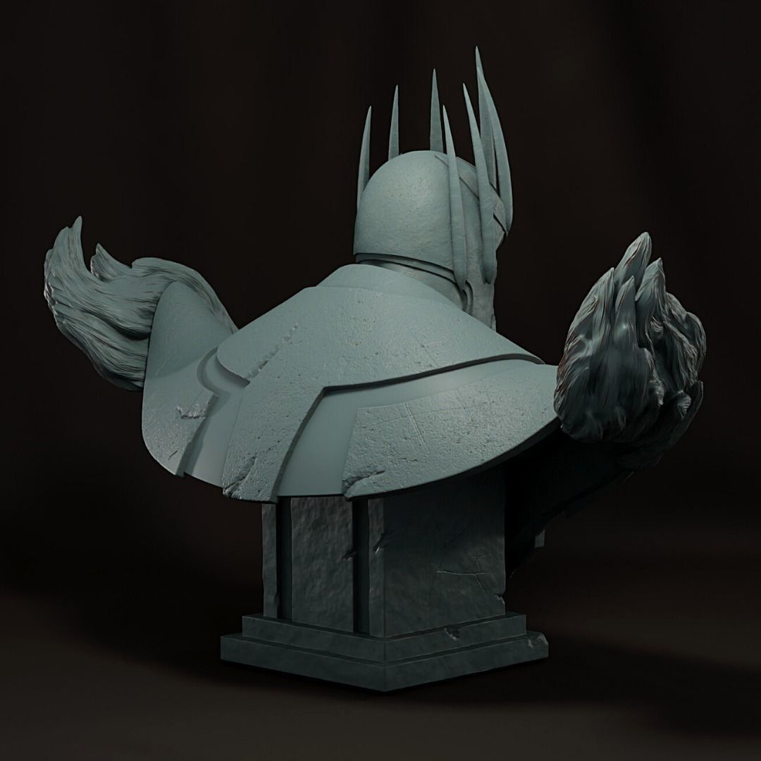 Old Thanos Bust Fan art 3D print model 3D print model_5