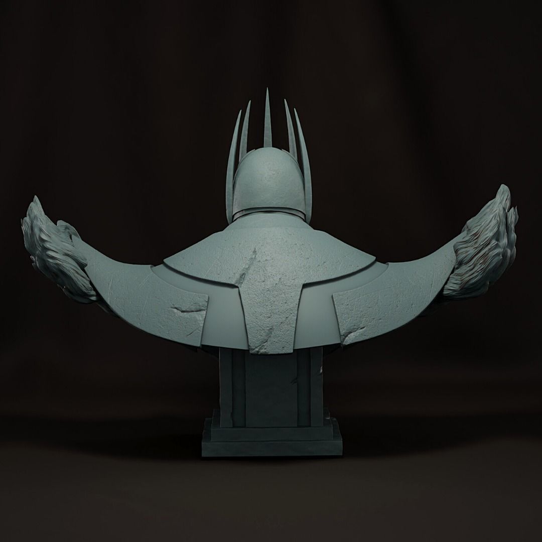 Old Thanos Bust Fan art 3D print model 3D print model_6