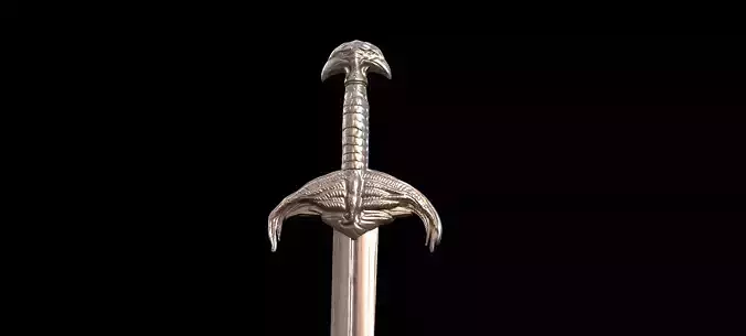 Thagner curved sword 