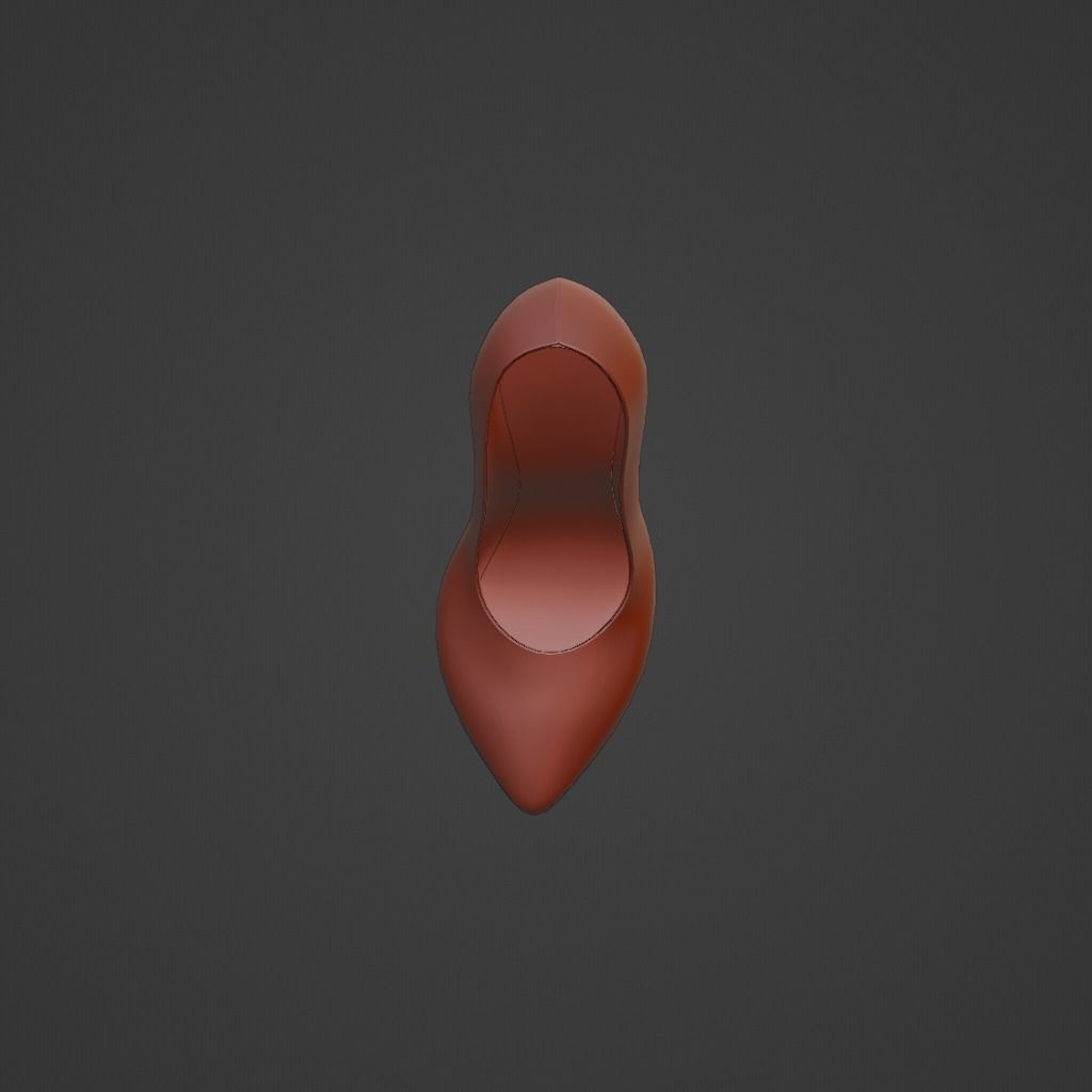 3D High Heels - Pointy Stilettos Free 3D model_9