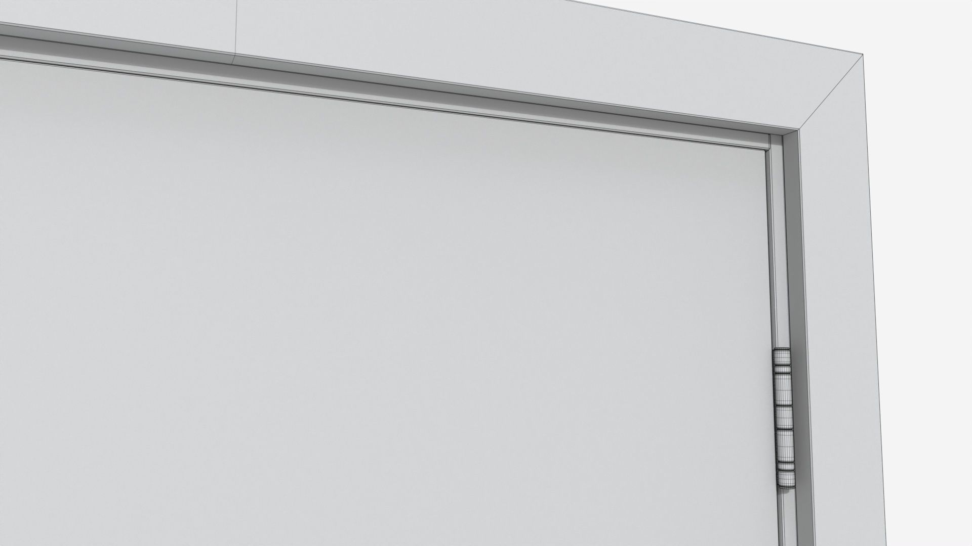 Modern Wooden Interior Door with Furniture 016 3D model_10