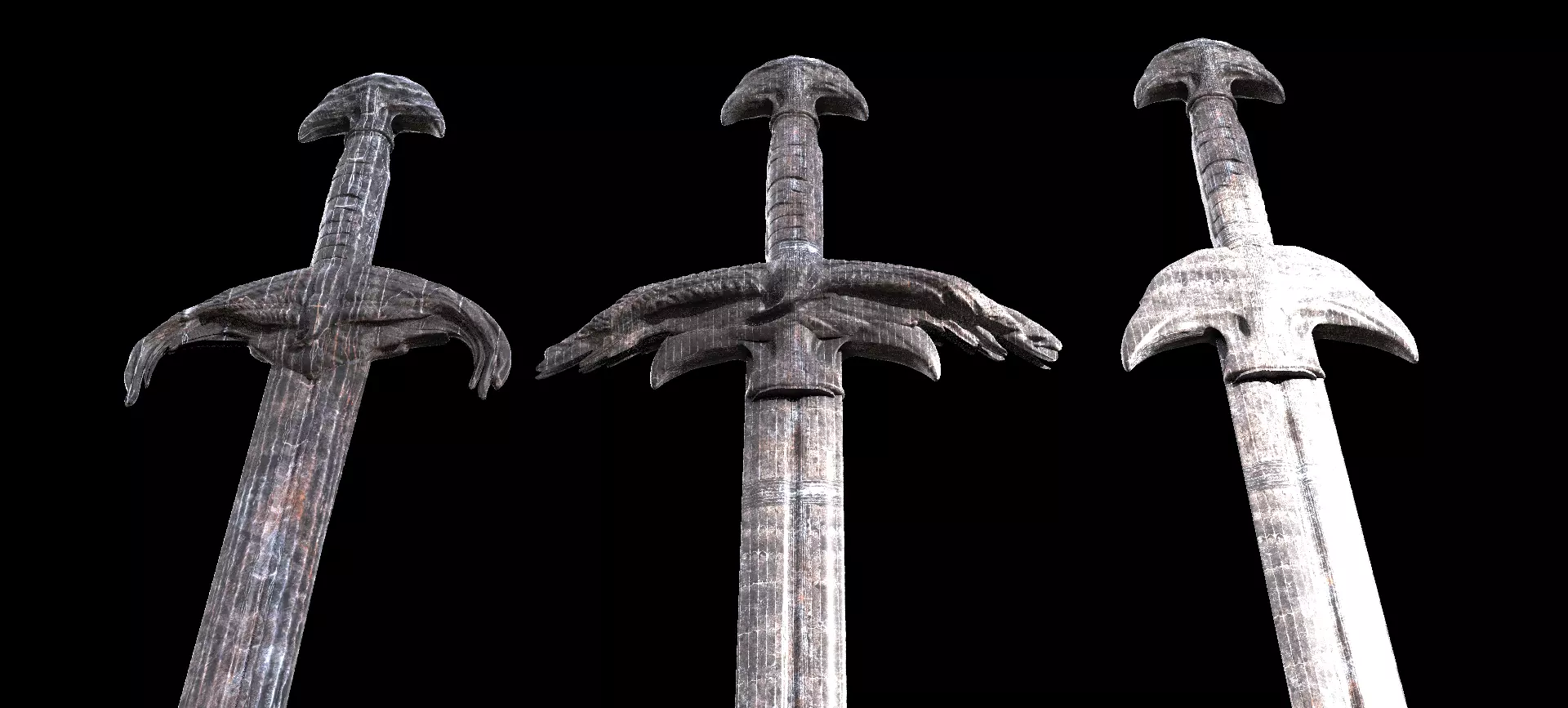 Thagner Sword collection ancient  3D model_0