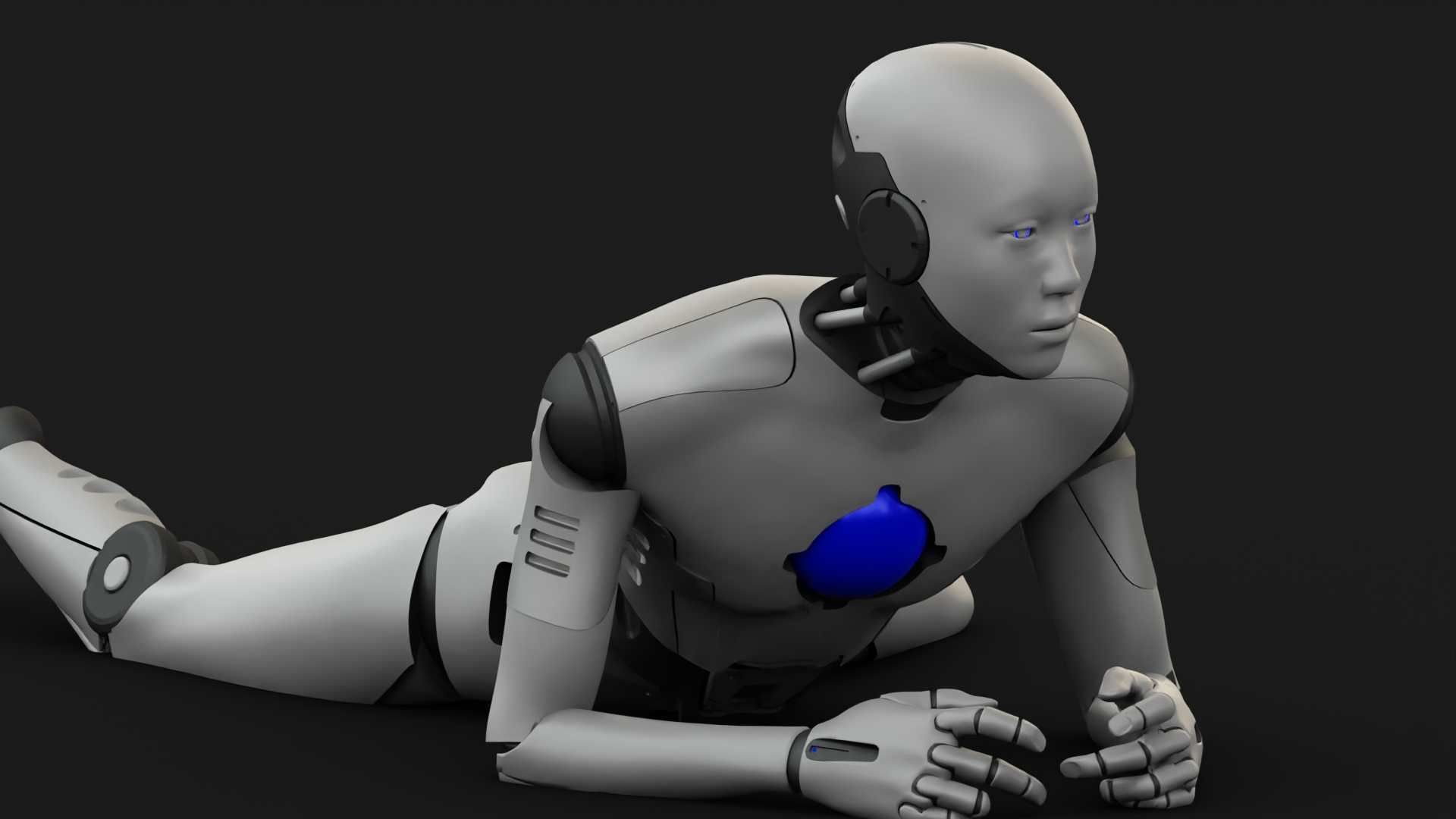 ANDROID MANO RIGGED 3D model_28