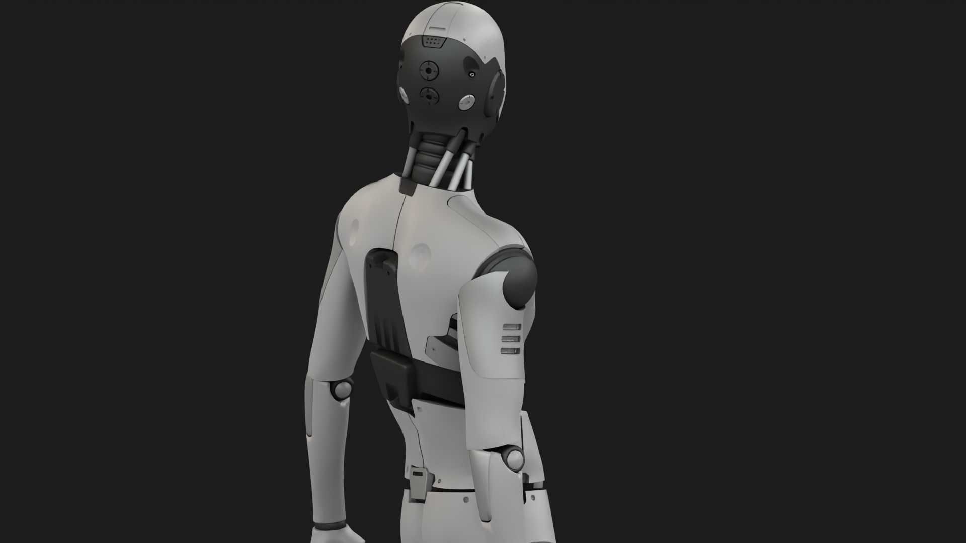 ANDROID MANO RIGGED 3D model_18
