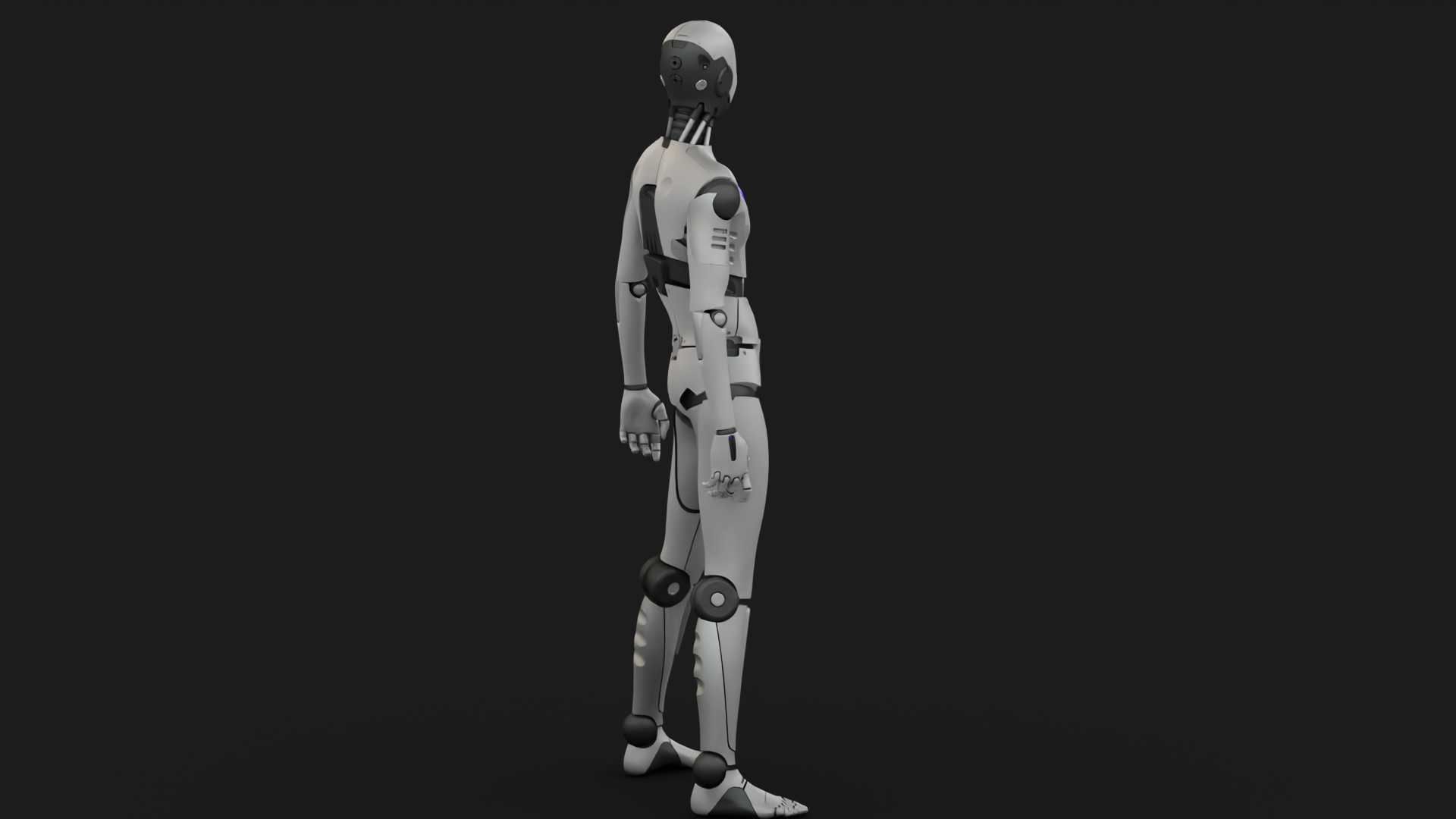 ANDROID MANO RIGGED 3D model_8