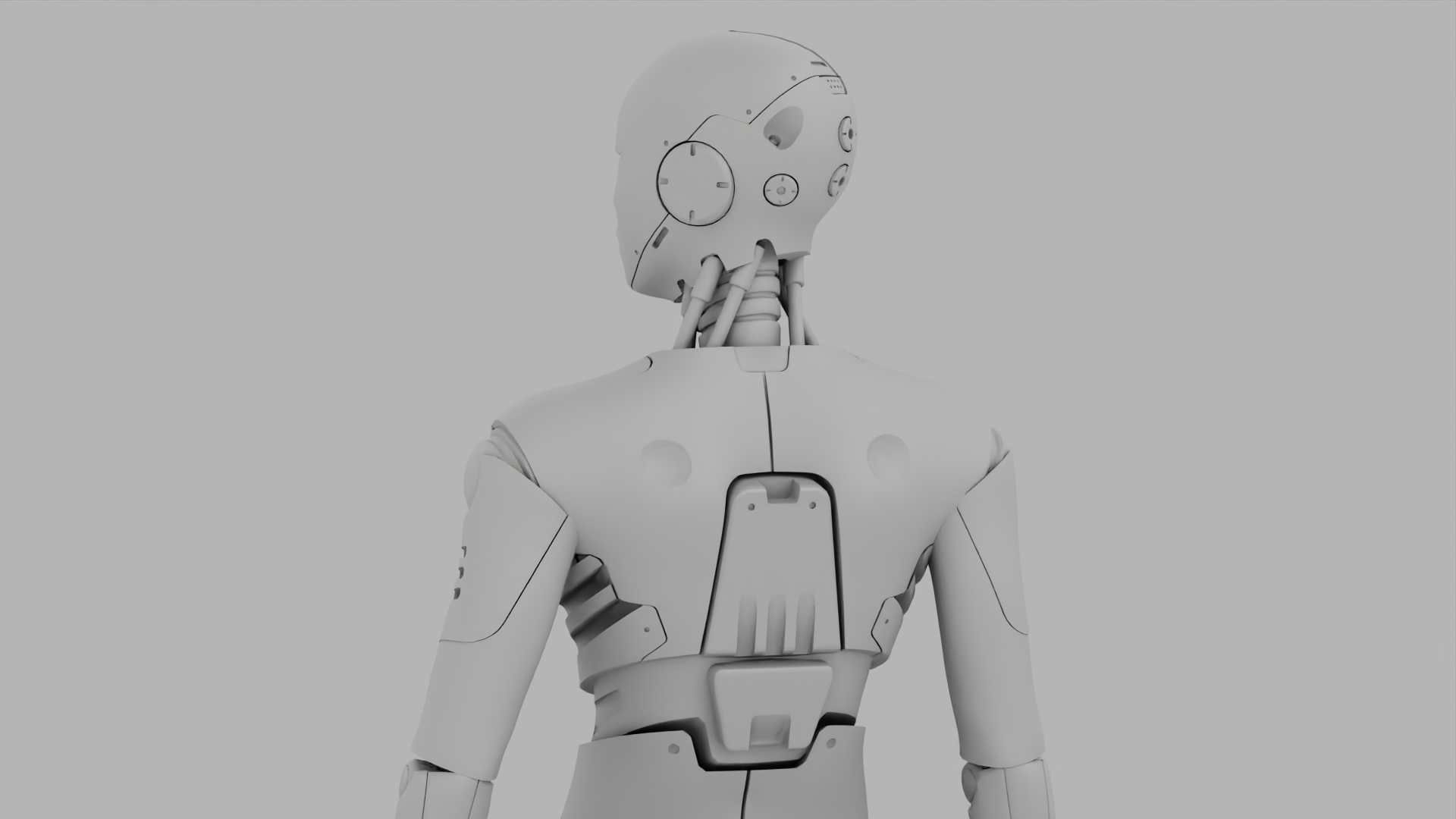 ANDROID MANO RIGGED 3D model_32