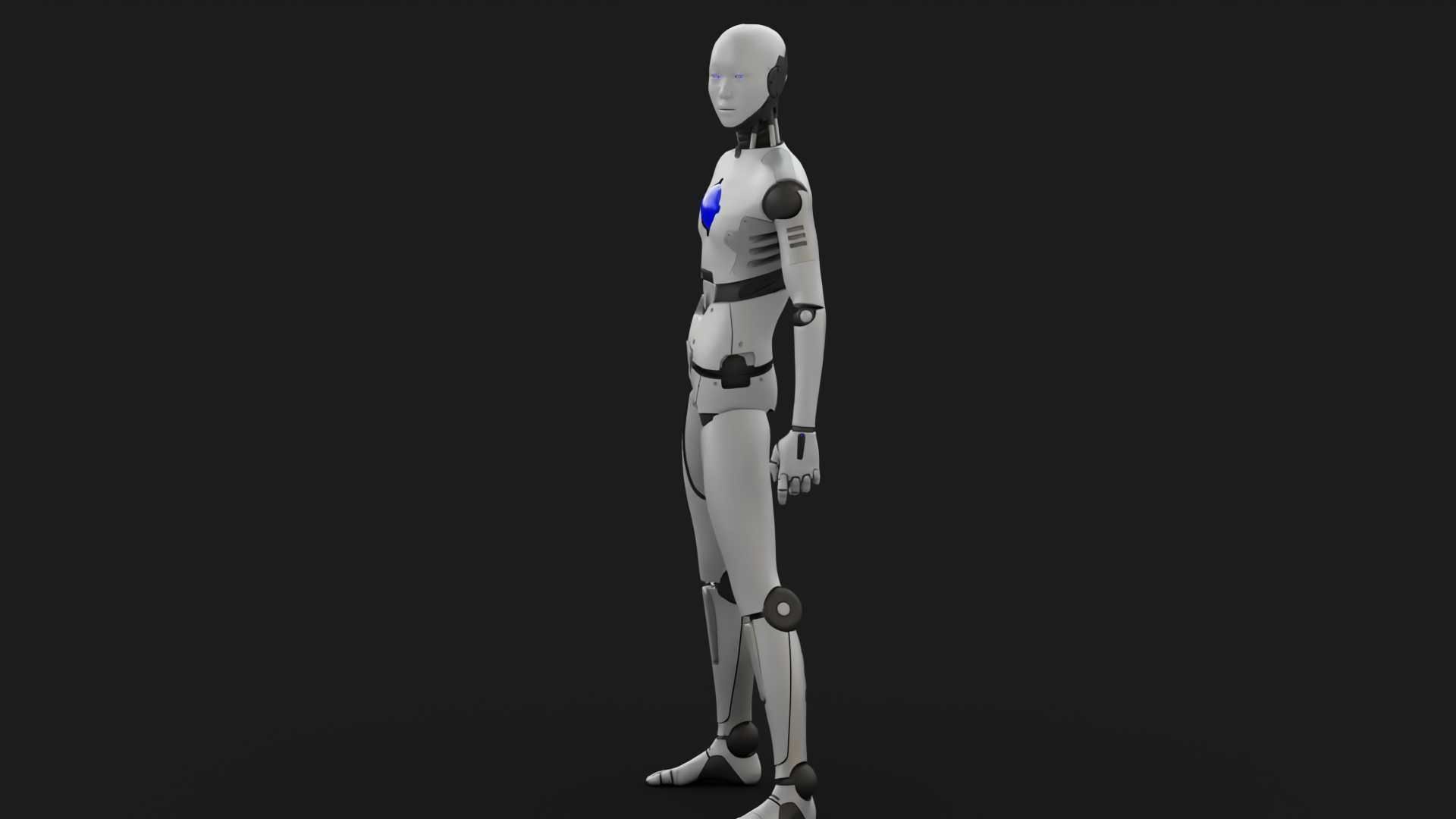 ANDROID MANO RIGGED 3D model_14