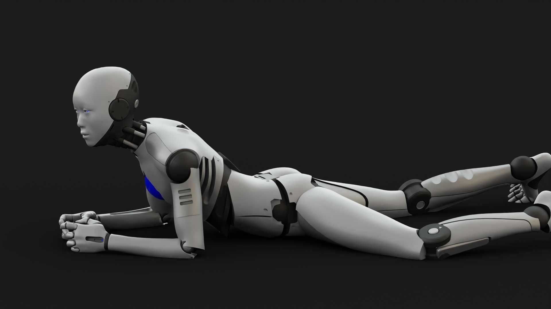 ANDROID MANO RIGGED 3D model_25