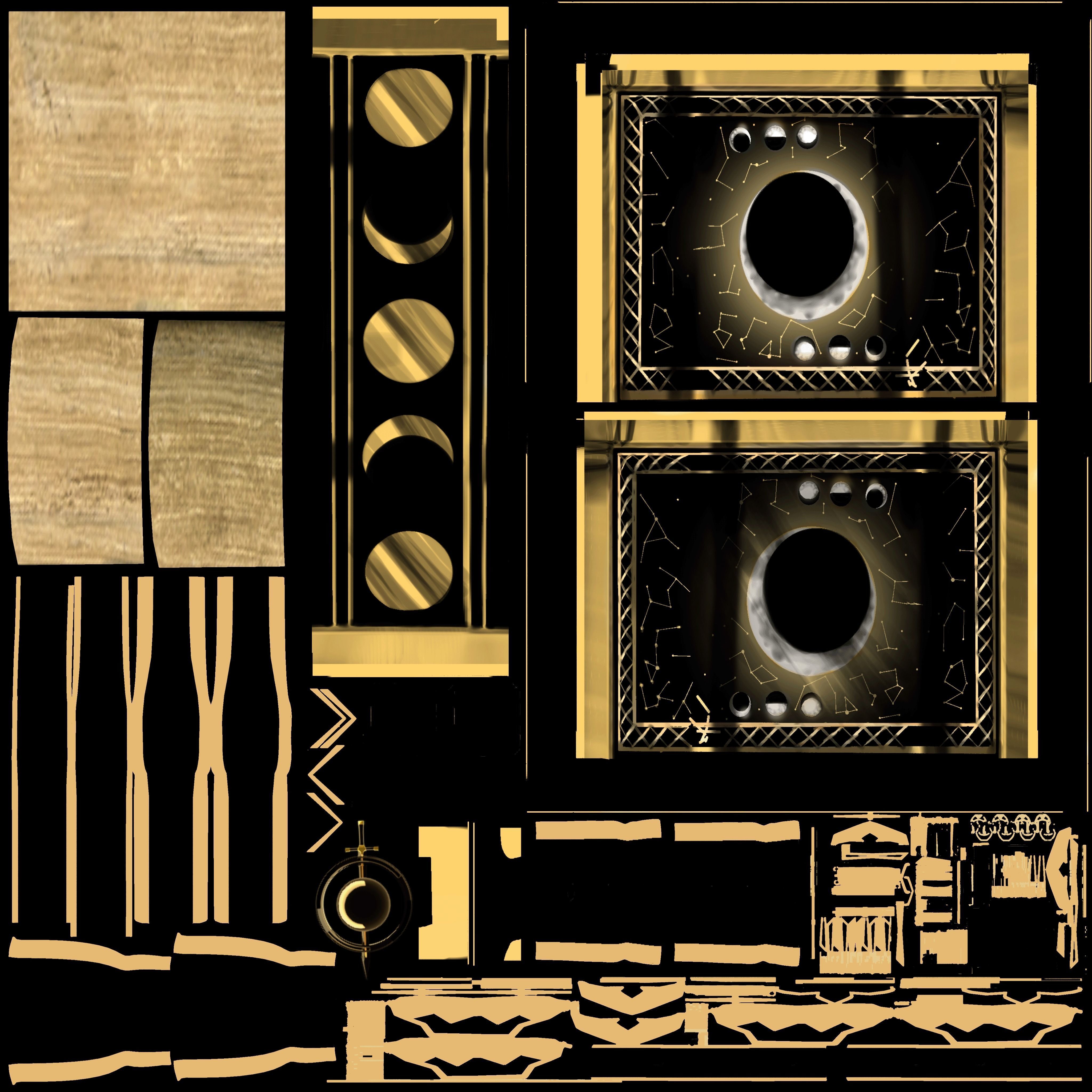 Spell Book 3D model_10