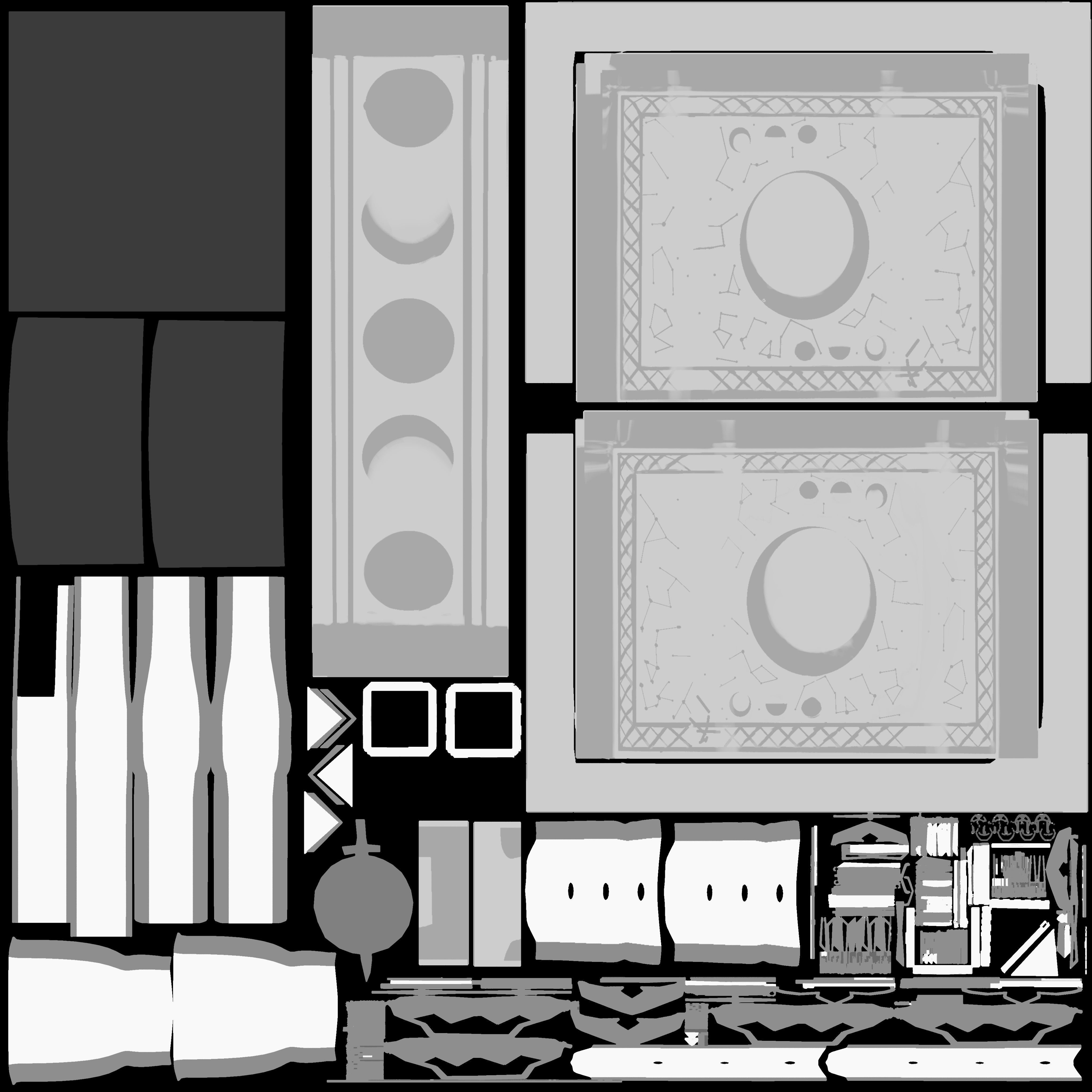 Spell Book 3D model_12