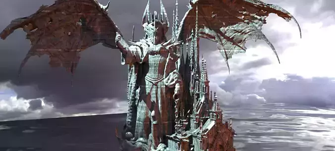 Crypt Keeper Underworld Kit bash 3D 3D model
