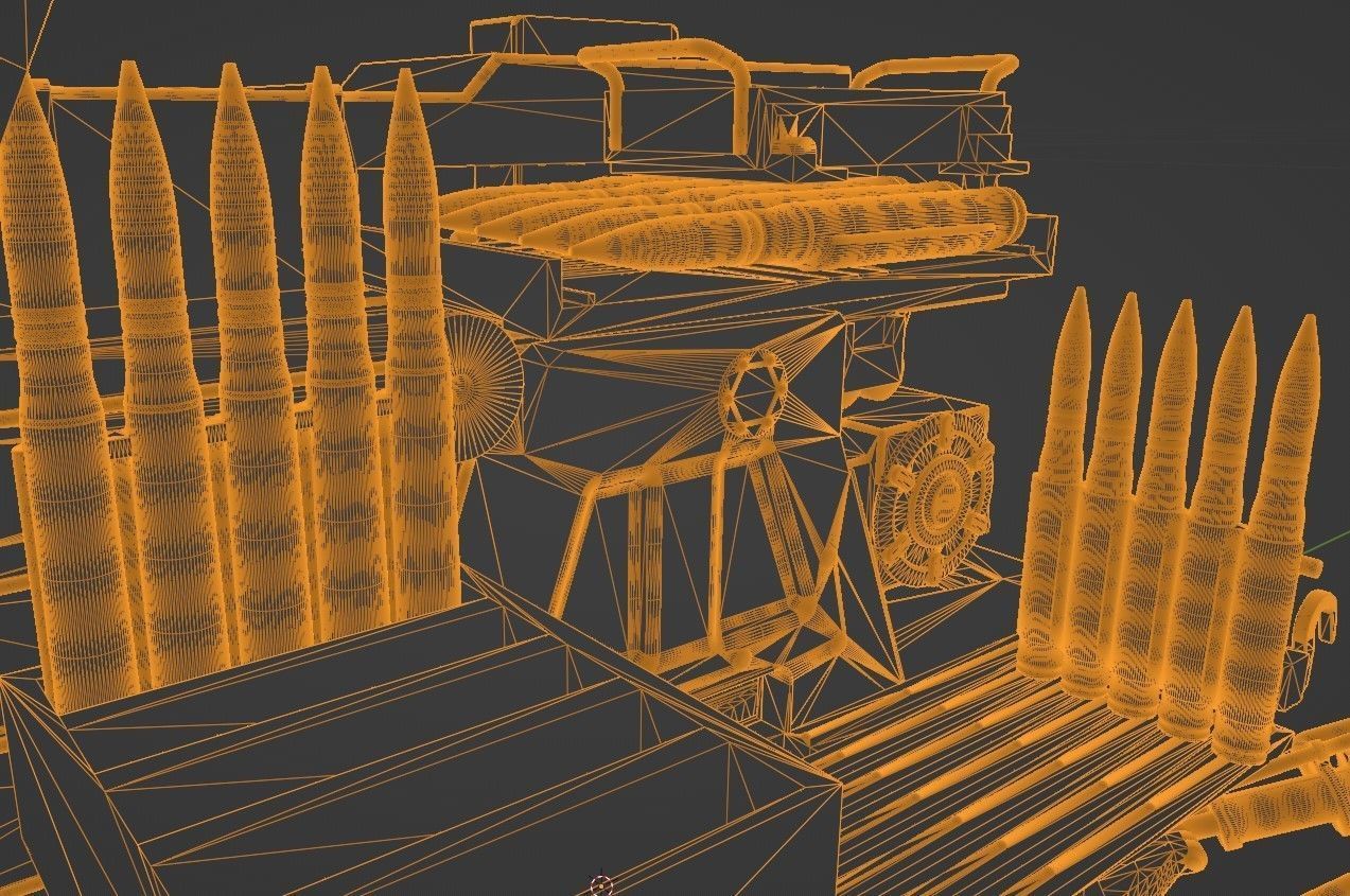 55mm FLAK VG2 GERAT 58 AUTOM FLUGABWEHRKANONE 3D model_13