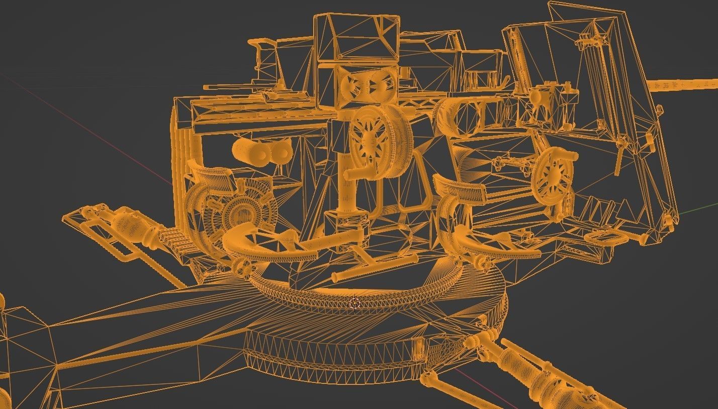 55mm FLAK VG2 GERAT 58 AUTOM FLUGABWEHRKANONE 3D model_12