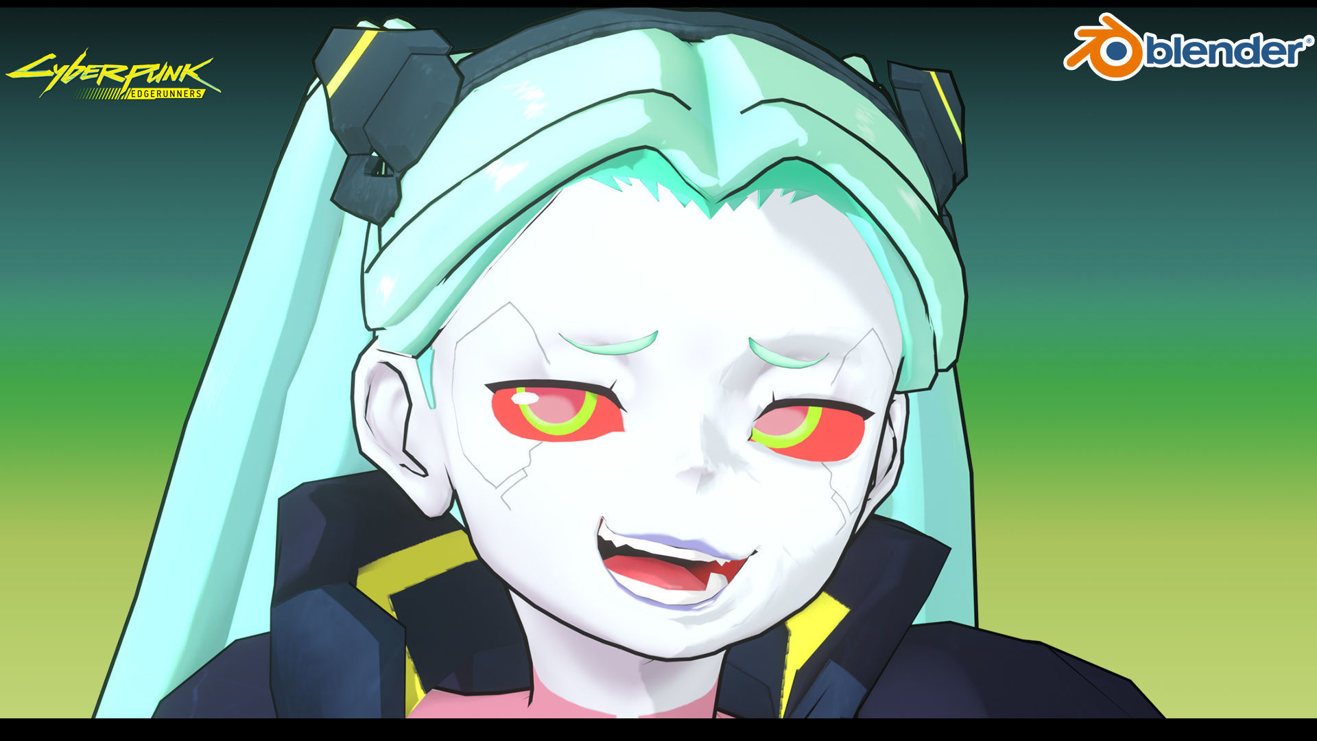 REBECCA CYBERPUNK EDGERUNNER 3D model_7