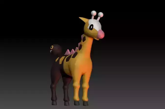 Pokemon Girafarig