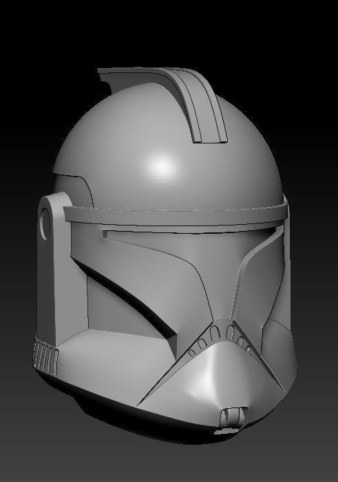 Phase 1 CT Realistic Helmet 3D files 3D print model_2