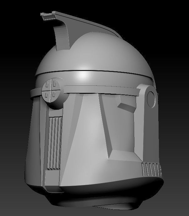 Phase 1 CT Realistic Helmet 3D files 3D print model_3